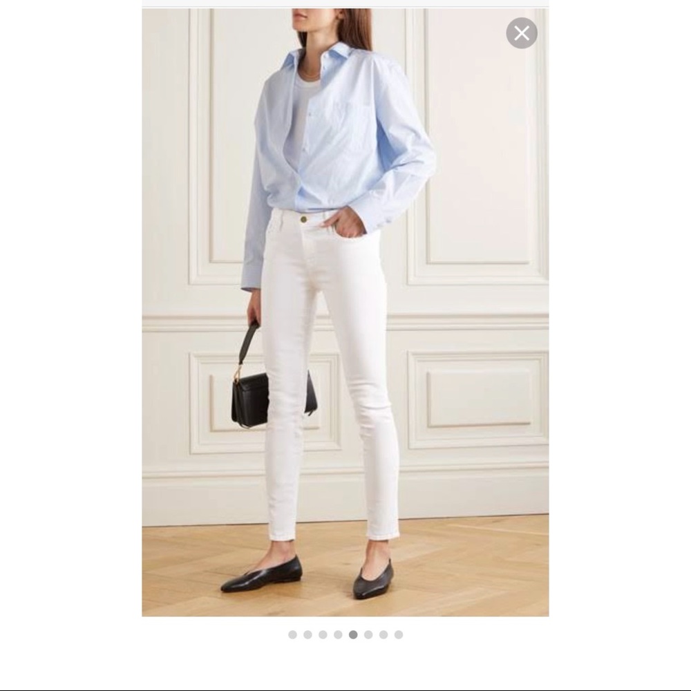 Frame Skinny Jean White